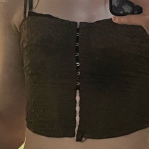 SOLD!! Pac-sun Brown Corset Top! 🟫🟤🤎